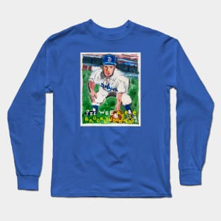 Pee Wee Reese Long Sleeve T-Shirt